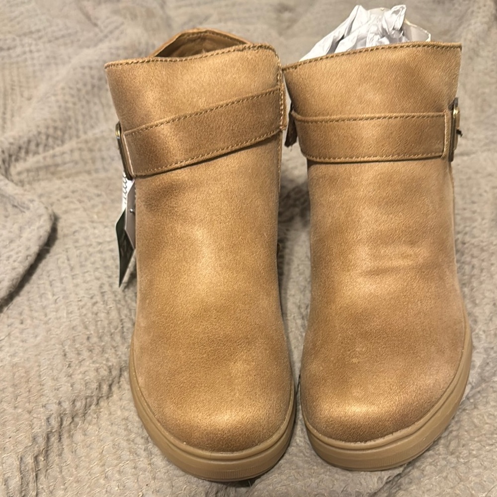 Bobs from Skechers Tan Ankle Boots